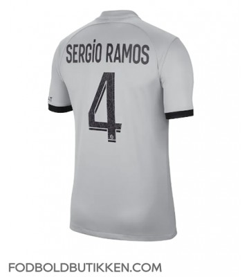 Paris Saint-Germain Sergio Ramos #4 Udebanetrøje 2022-23 Kortærmet